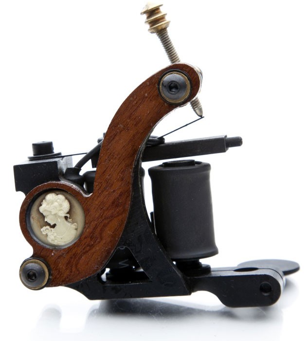 Old Maiden Cast Iron Liner Tattoo Machine (M11022601)