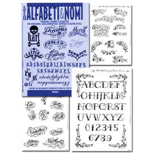 Tattoo Alfabeti & Nomi (Lettering & Script) Guide