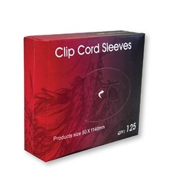 Clip Cord Sleeves 125 Sleeves / Box