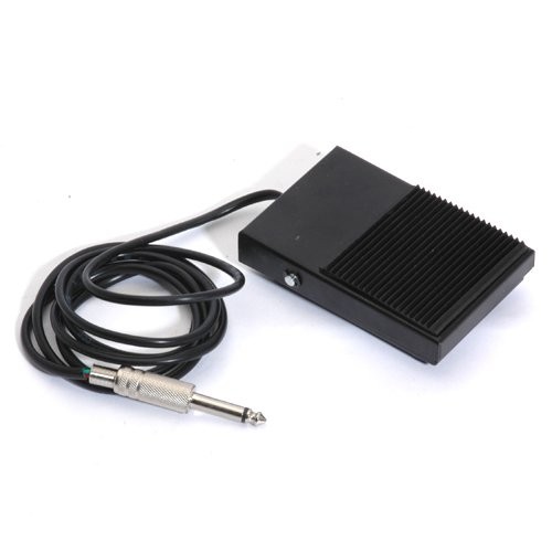 Square Tattoo Foot Pedal with Phono Tip 