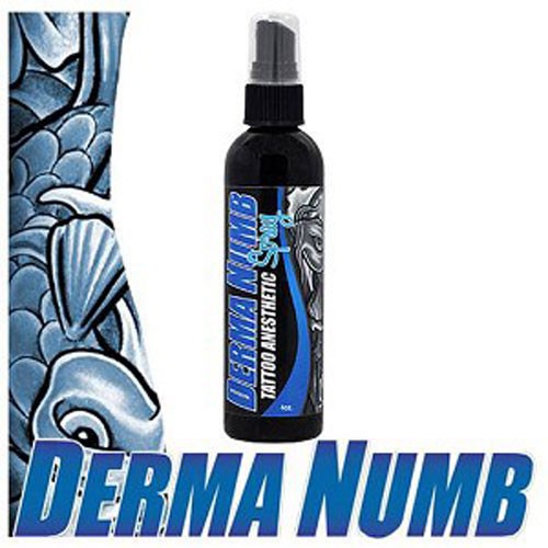 DermaNumb Tattoo Anesthetic Gel 2 oz single  Darkside Tattoo Supply Inc