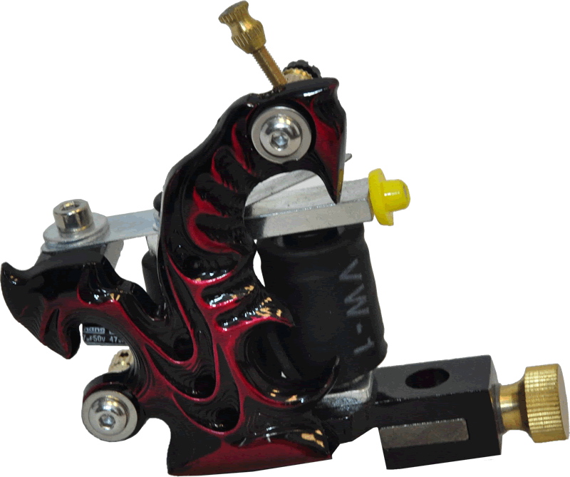 Black Dragon Shader & Liner Stainless Steel Tattoo Machine (L1-2)