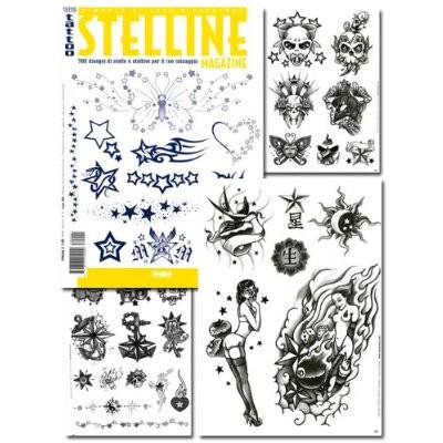 Tattoo Stelline Little Stars Illustration Flash Book