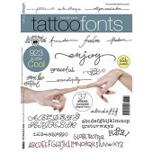 Tattoo Fonts - Flash Design Book 64-Pages