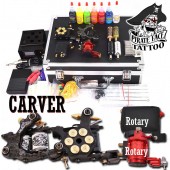 CARVER ROTARY - 4 Gun Tattoo Rotary Kit