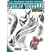 PIUME&UCCELLI Birds and Feathers Illustration Flash Book